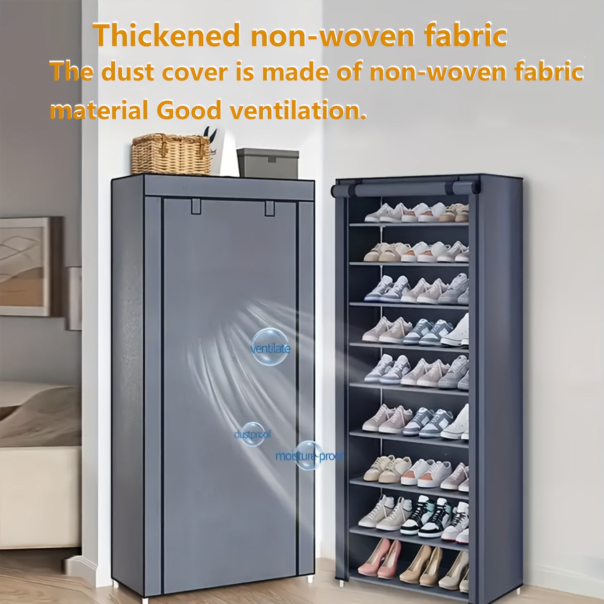 Fabric Shoe Rack