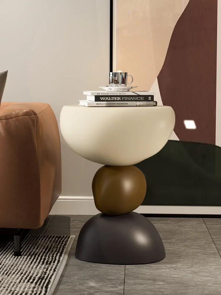 Abstract Sculptural Side Table