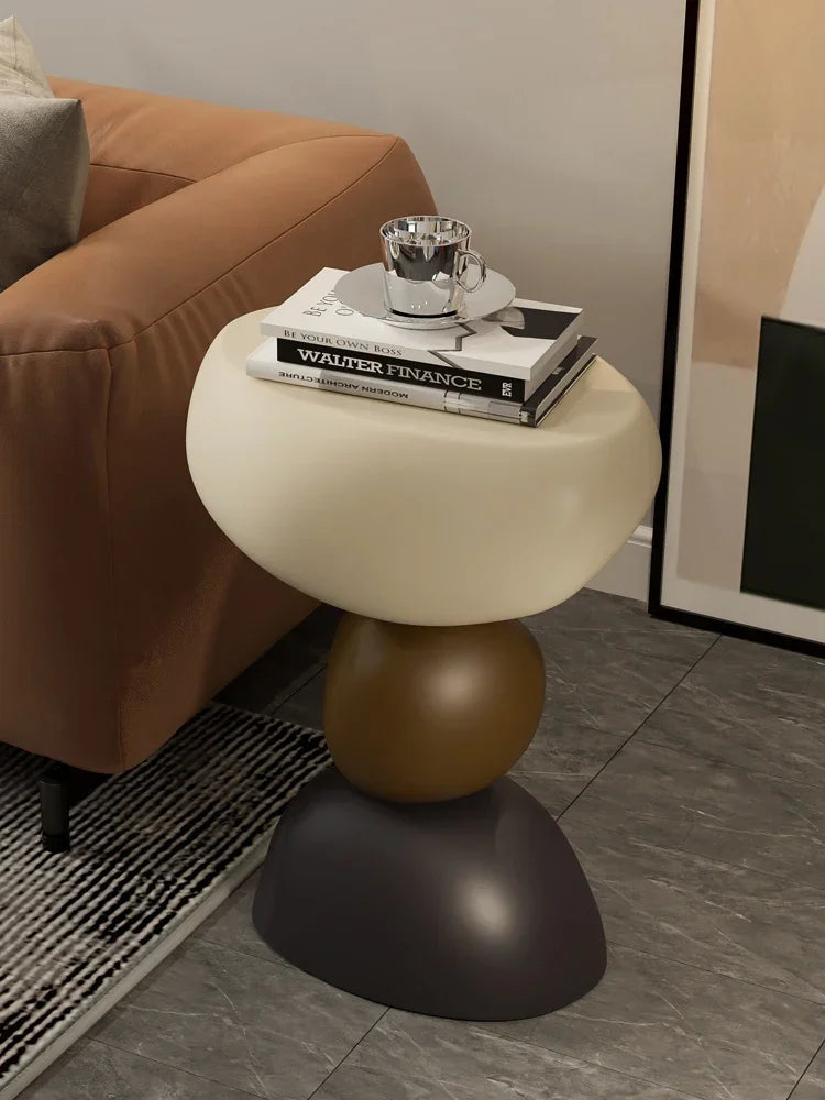 Abstract Sculptural Side Table