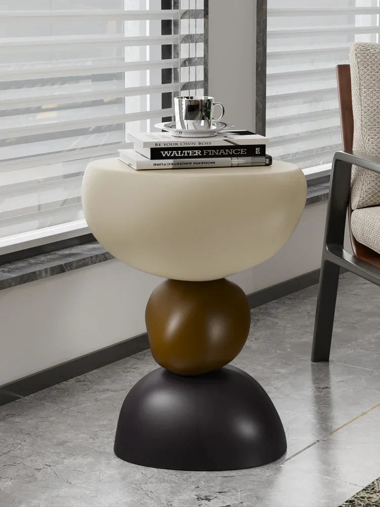 Abstract Sculptural Side Table