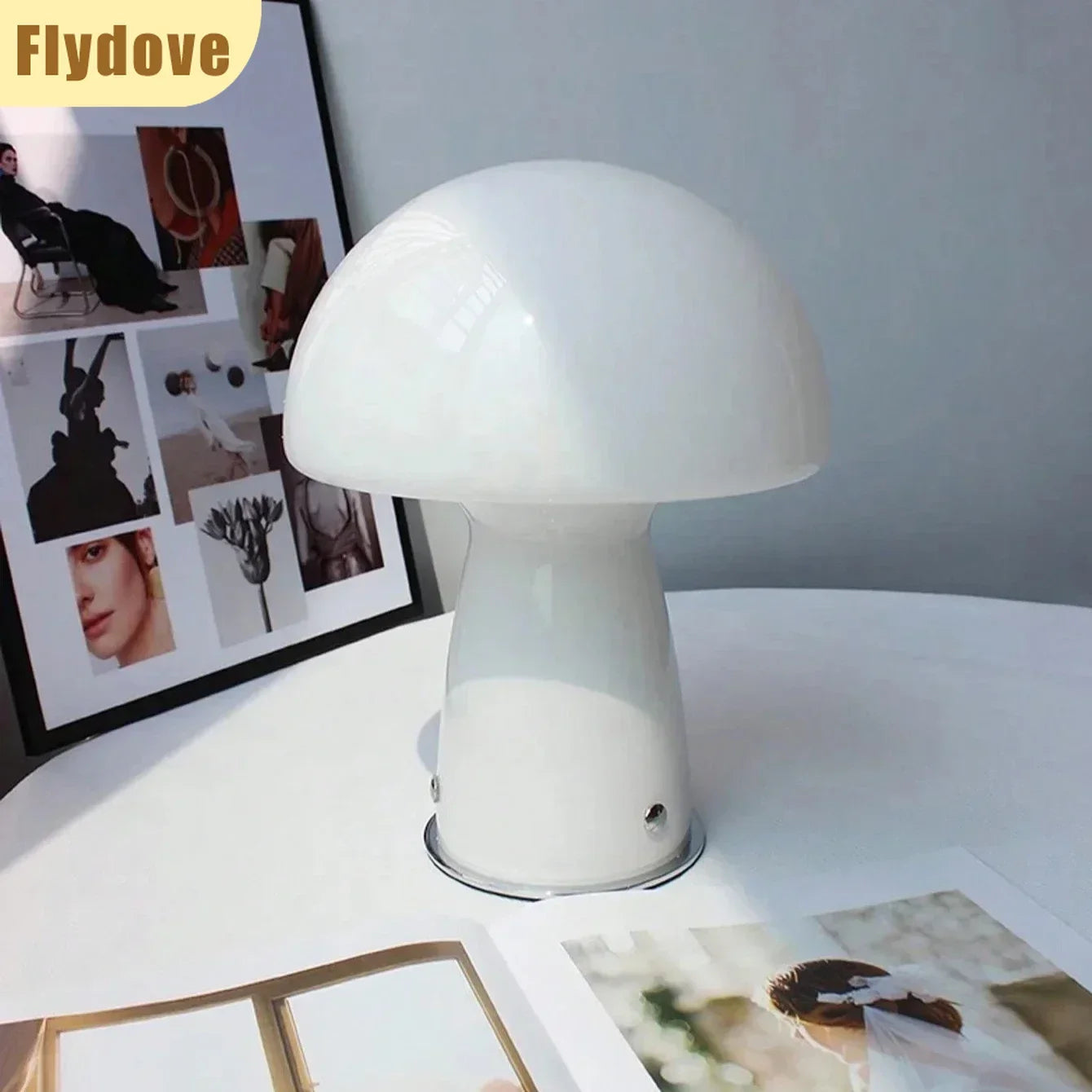 Korean Style USB Plug LED Mushroom Light Tri Color Dimming Living Room Bedroom Bedside Atmosphere Eye Protection Night Light