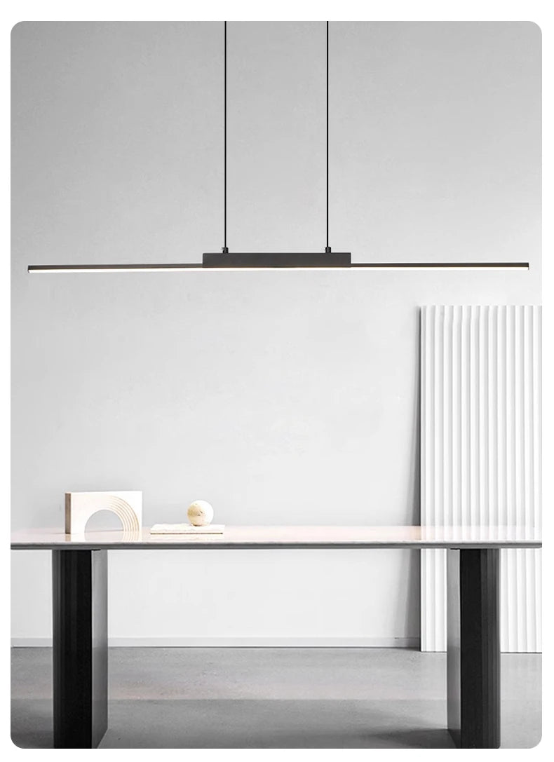Pendant Lights Modern Simple Dining Room Lights For Kitchen Long Chandelier Living Room Pendant Lamp Home Decoration Lighting