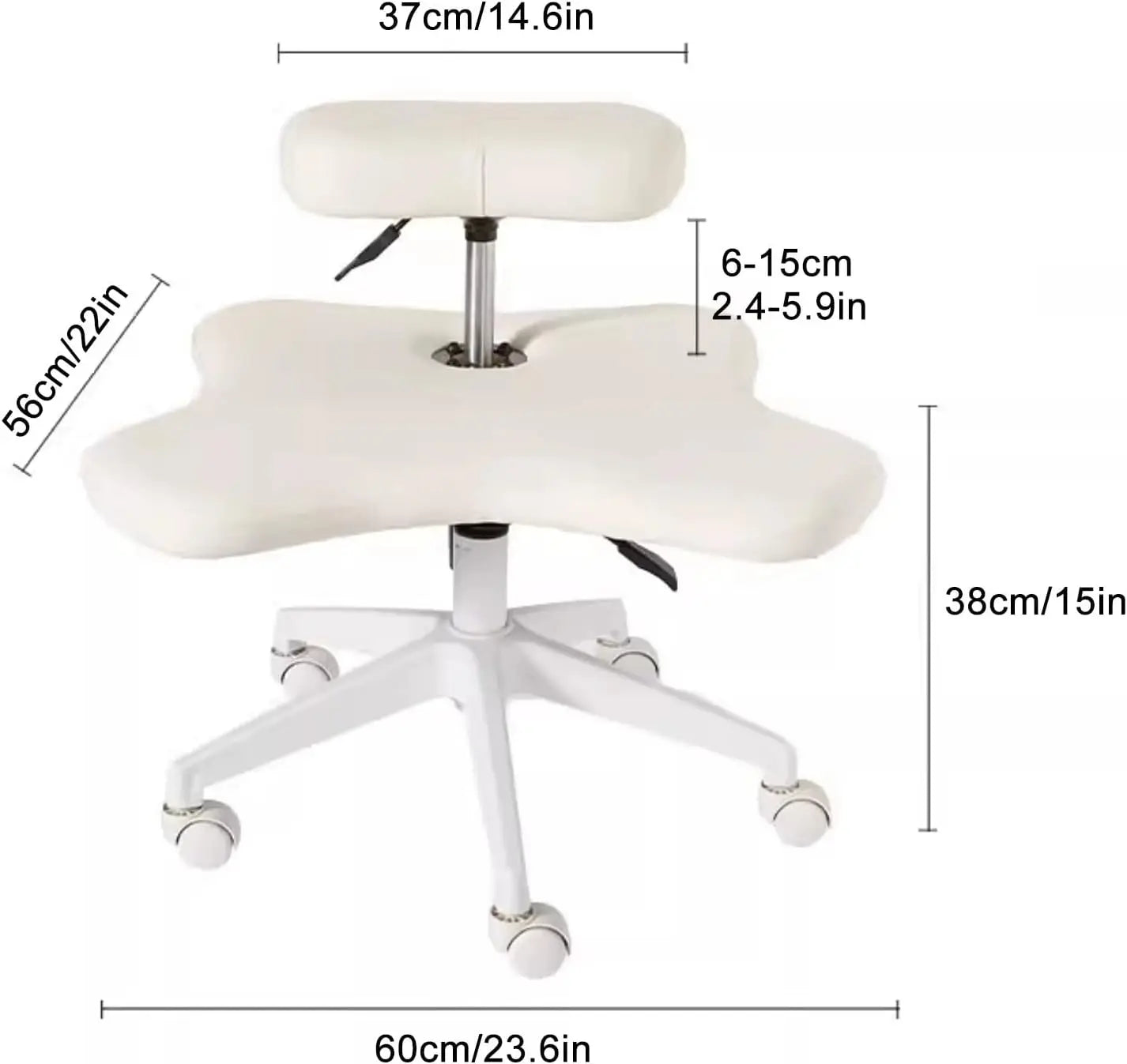 Ergonomic Kneeling Office Chair with Wheels