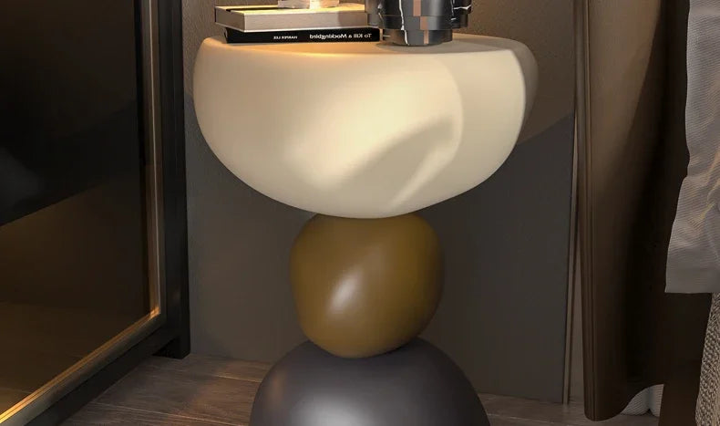 Abstract Sculptural Side Table