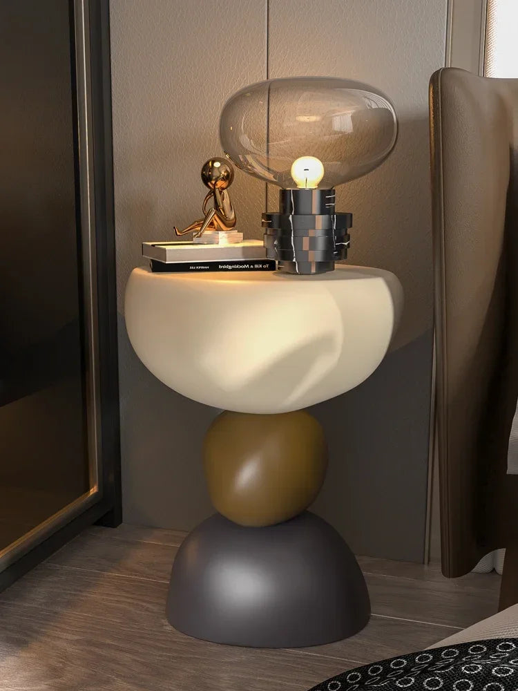 Abstract Sculptural Side Table