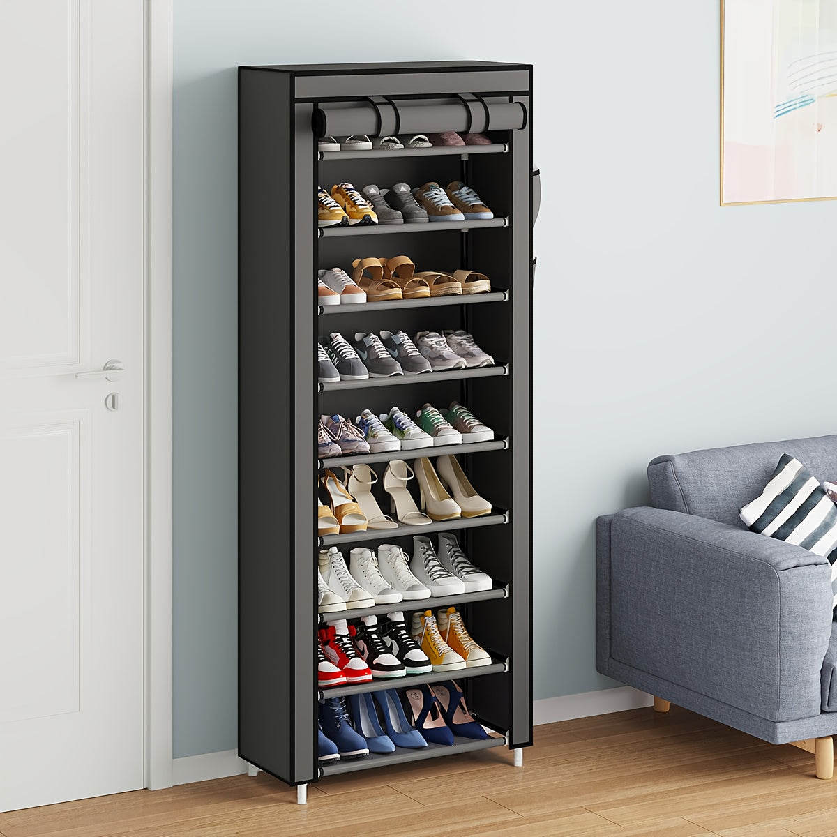 Fabric Shoe Rack