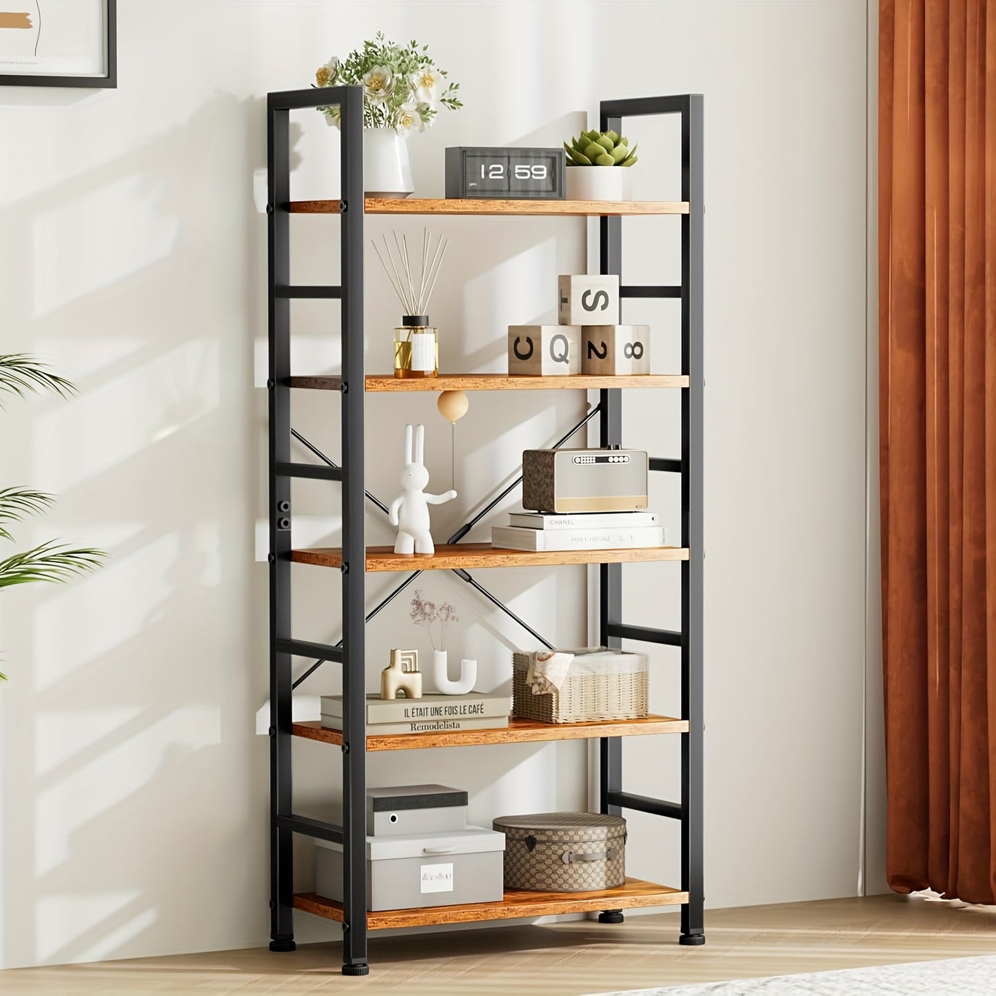 5-Tier Metal Storage Rack