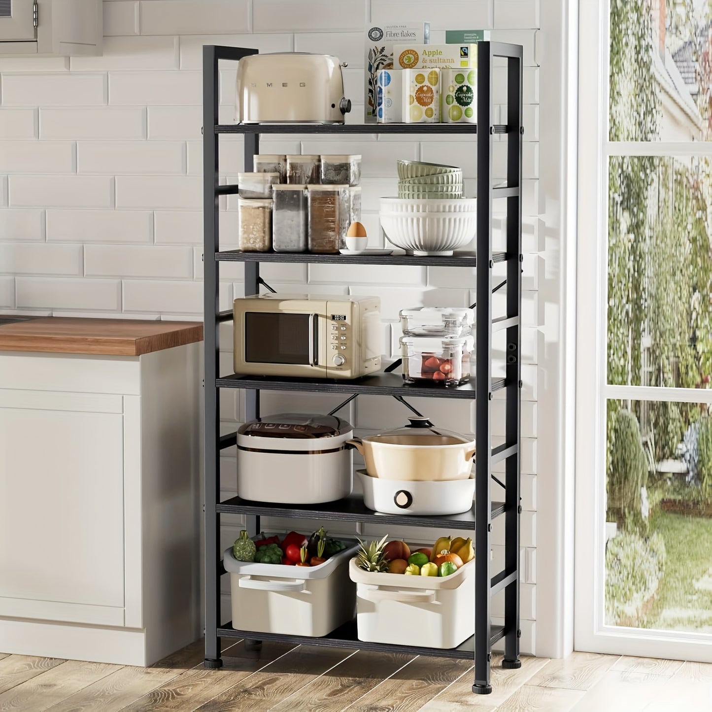 5-Tier Metal Storage Rack