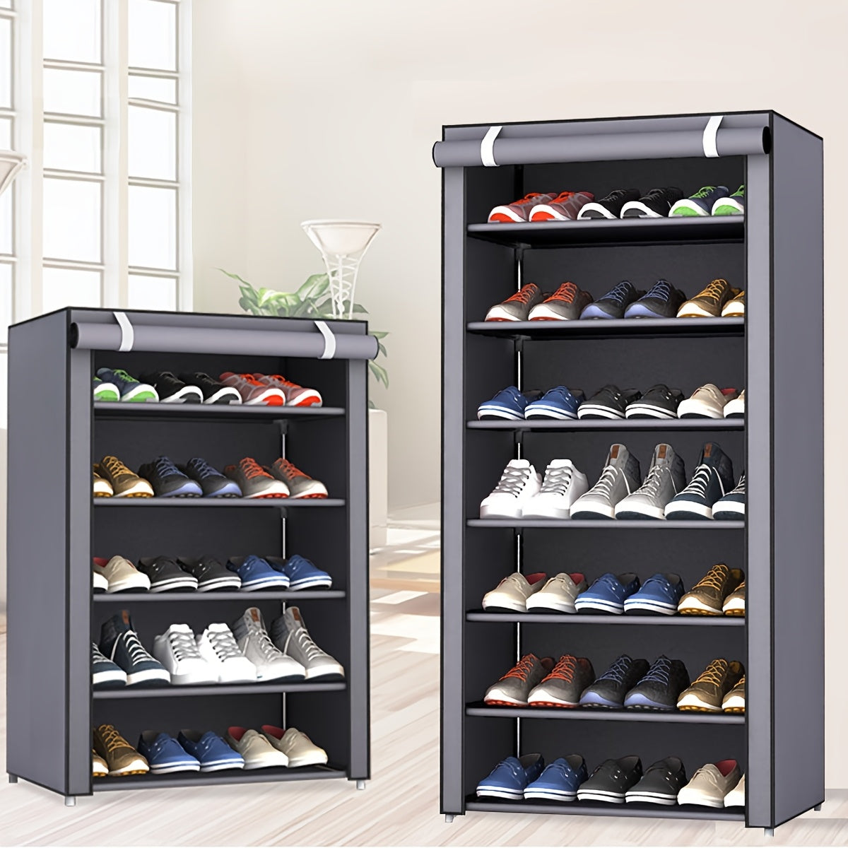 Fabric Shoe Rack