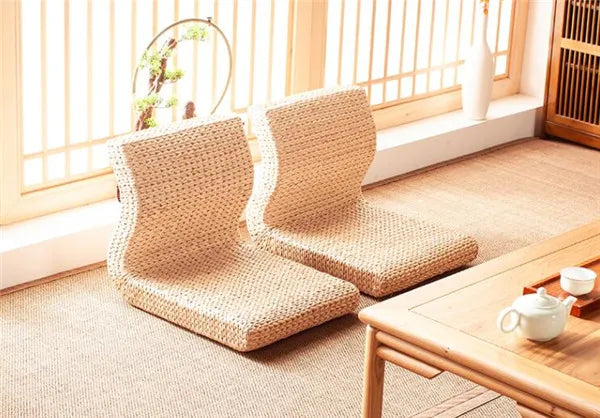 Natural Woven Floor Lounger