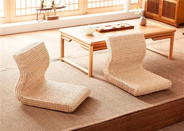 Natural Woven Floor Lounger