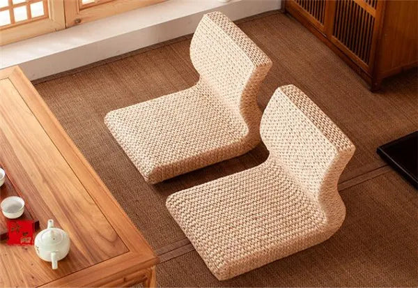 Natural Woven Floor Lounger