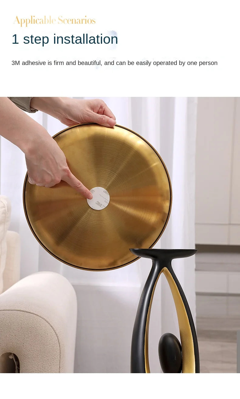 Modern Abstract Accent Table