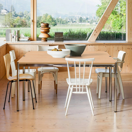 Modern Office Desk with Metal Frame
