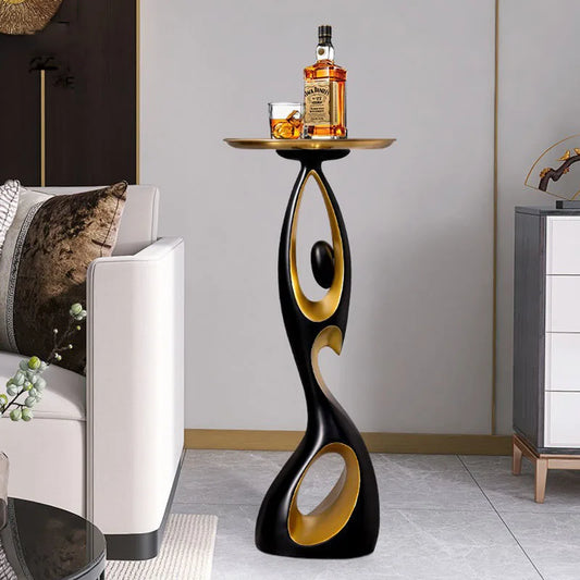 Modern Abstract Accent Table