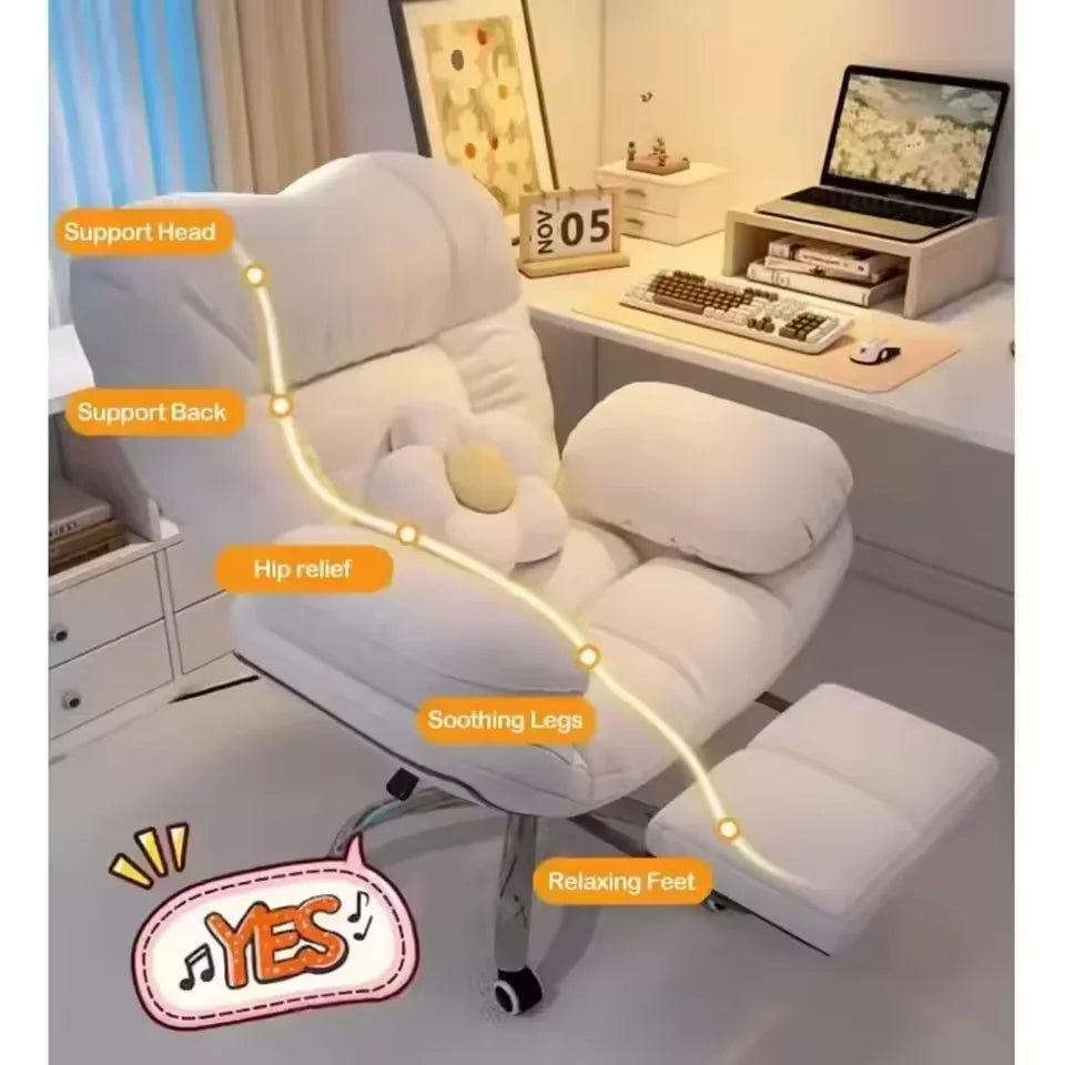 Padded Swivel Office Chair