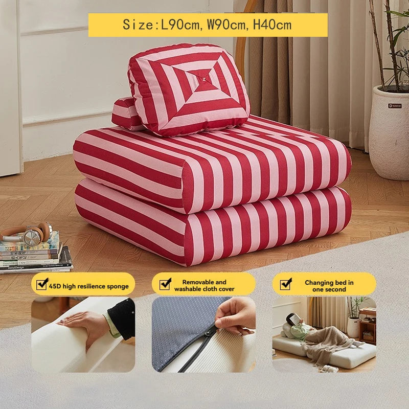 Modular Corduroy Sofa Mattress