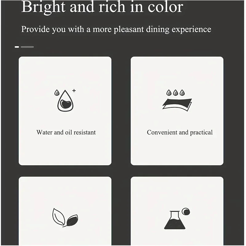 4pcs Tropical Beach Palm Tree Placemats Dining Table Decor Ocean Scene Kitchen Mat  For Home & Restaurant Outdoor Party Decor