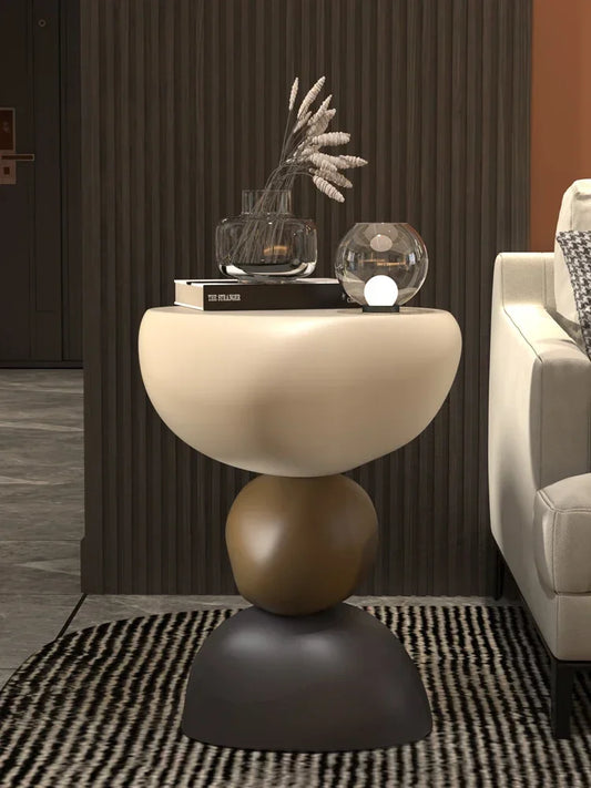 Abstract Sculptural Side Table