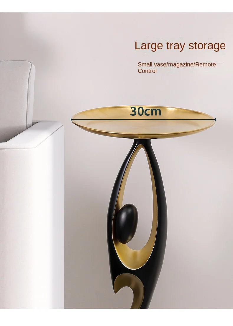 Modern Abstract Accent Table
