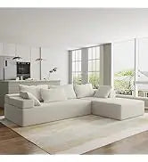 Emerald Green Velvet Sectional Sofa with Ottoman
