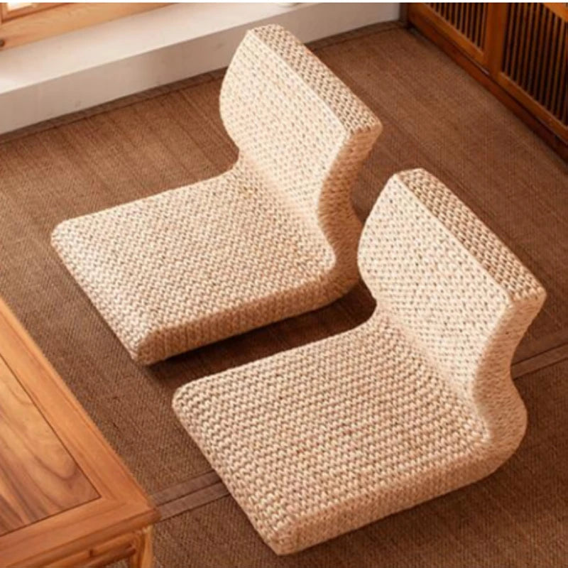 Natural Woven Floor Lounger