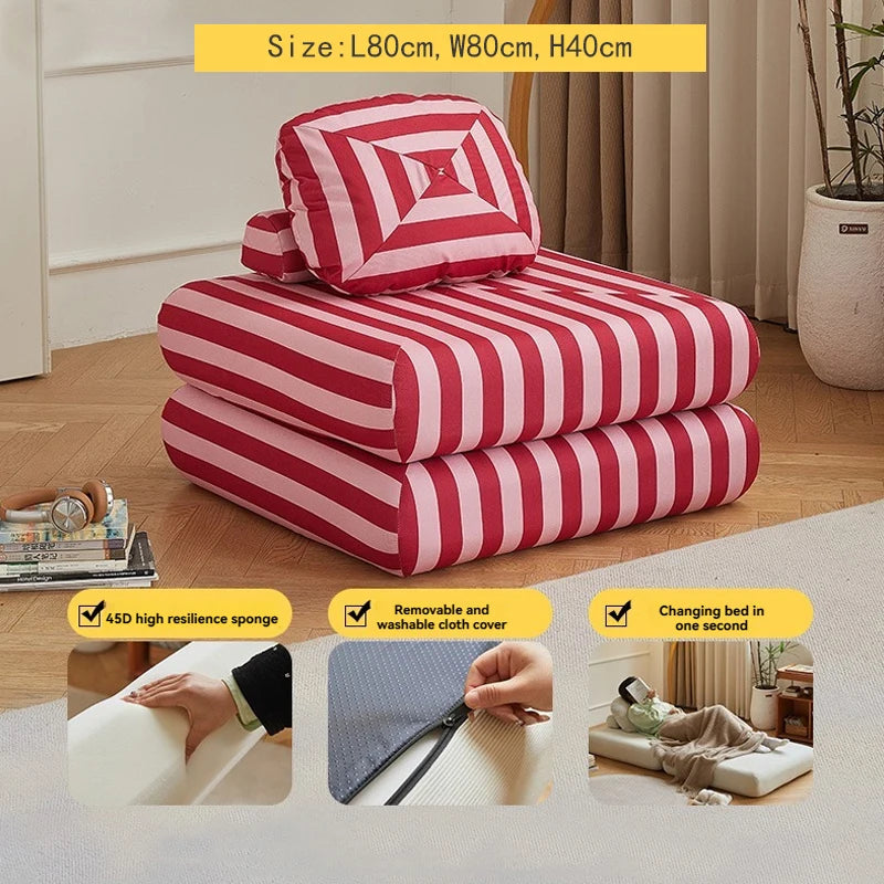 Modular Corduroy Sofa Mattress