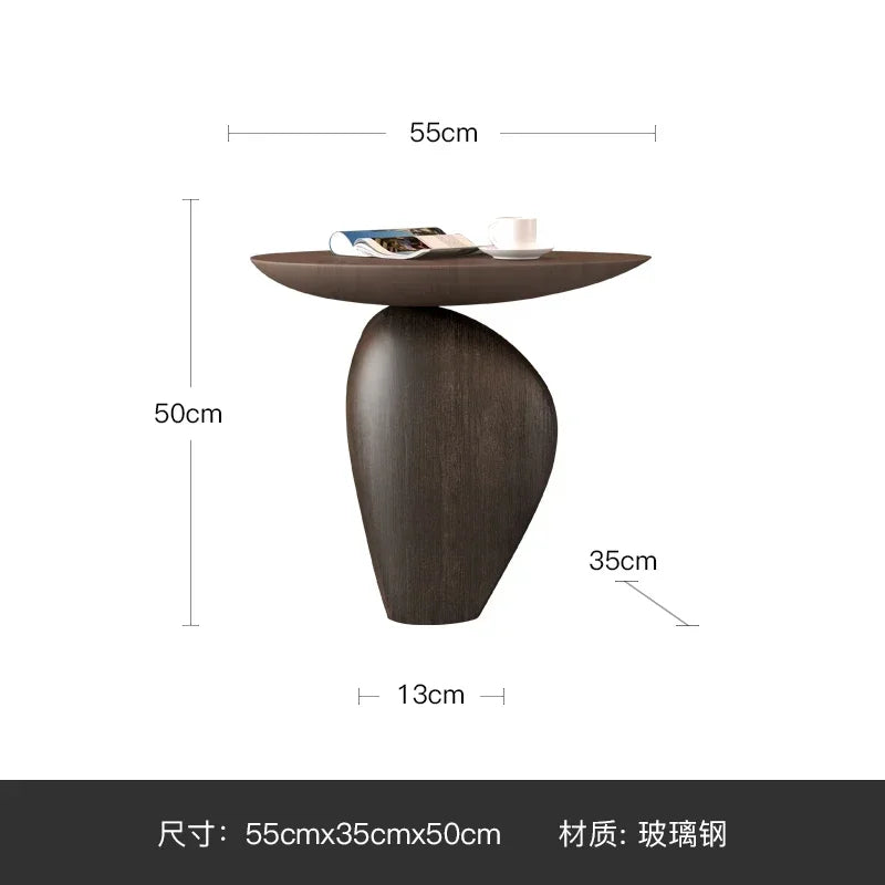 Abstract Sculptural Side Table