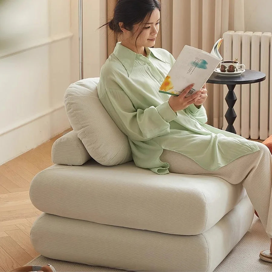 Modular Corduroy Sofa Mattress